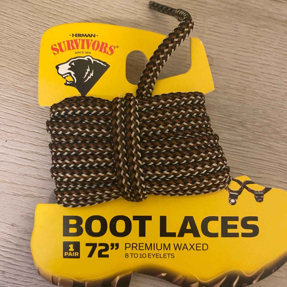 Survivors 72” Boot Laces